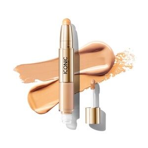 ICONIC LONDON RADIANT CONCEALER & BRIGHTENING DUO in Warm Light